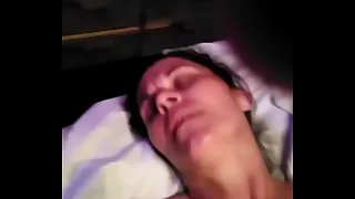 Hung Maniaque Helping Mature Slut Mawmaw Kim Masturbate Surrounding Swollen Horny Clit