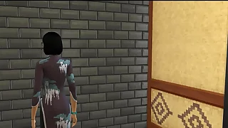 stepSon blackmails his stepmom be beneficial to an erotic massage after he caught her being a masseuse  &vert; Asian parent And stepSon